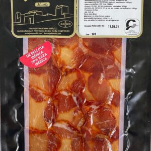 Caña Lomo Bellota 100% corte a máquina 80 gr